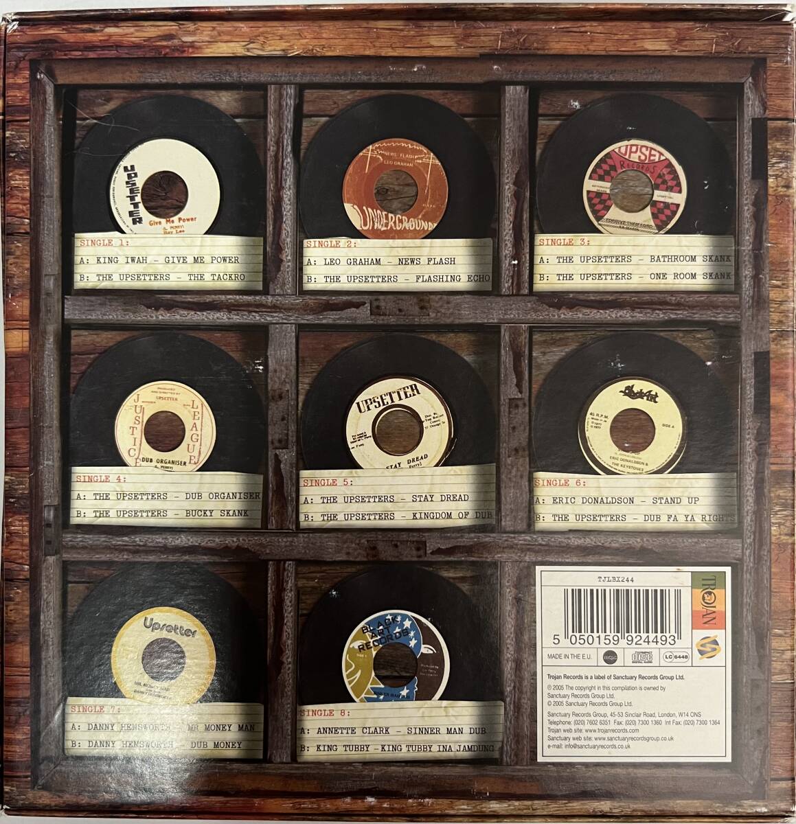 7インチ　8枚組　Lee Perry - I Am The Upsetter - The Rare Sevens Box Set
