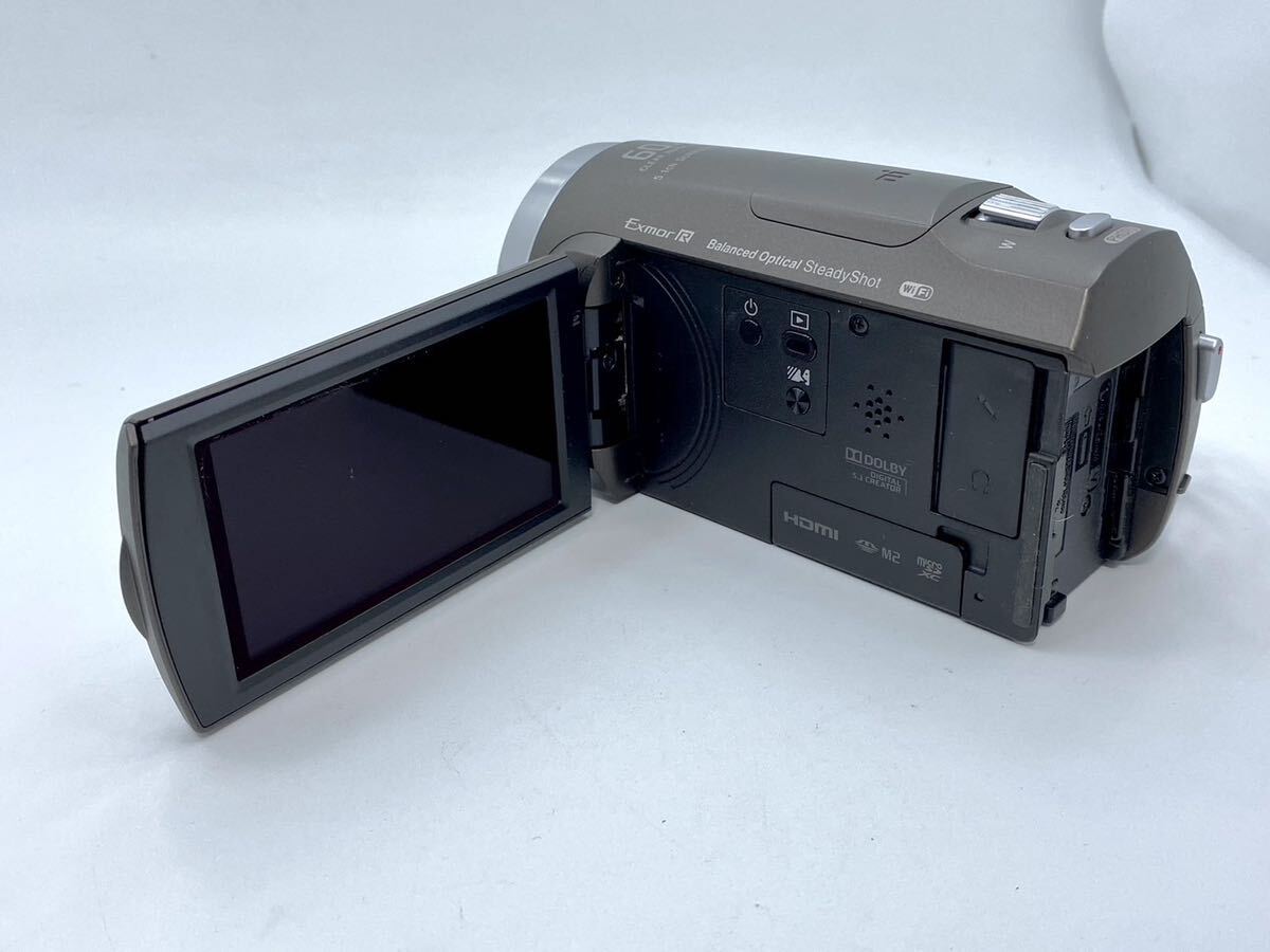 ソニー ビデオカメラ Handycam 光学30倍 内蔵メモリー64GB ブロンズブラウンHDR-CX680 TIの画像6