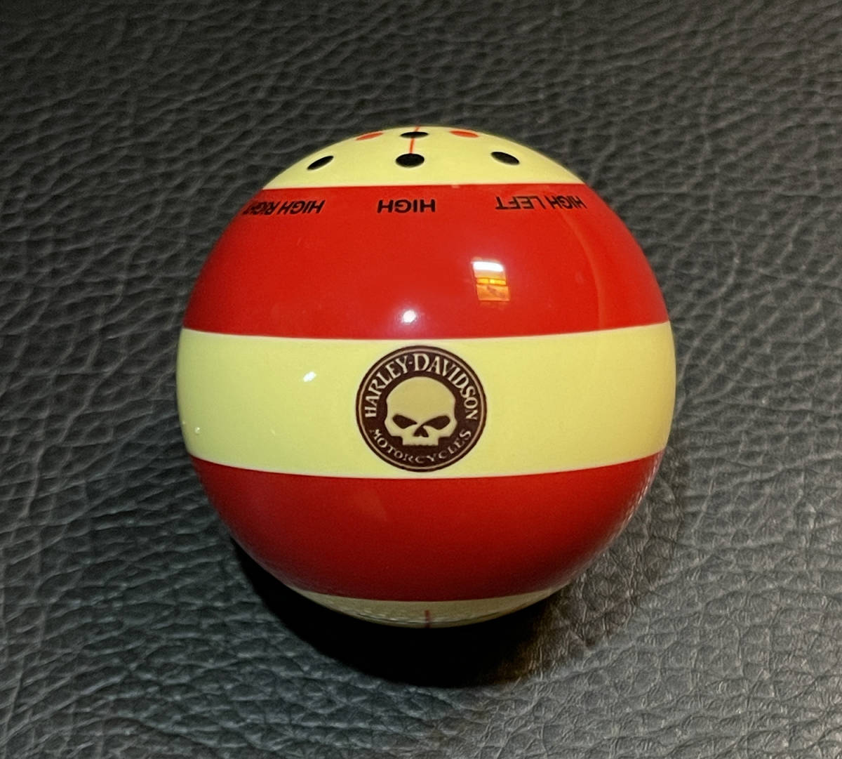 HARLEY DAVIDSON Harley Davidson Red/White billiards rice‐flour dumplings training ball Training Ball one next material use 