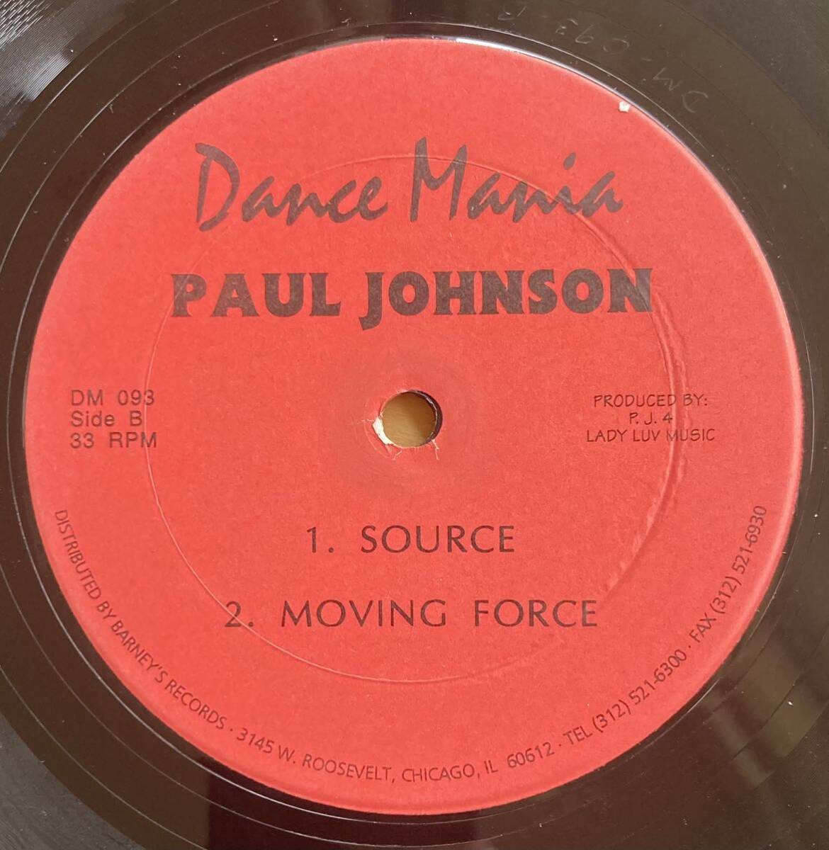 Paul Johnson / Come & Get It ◎ Dance Mania_画像2