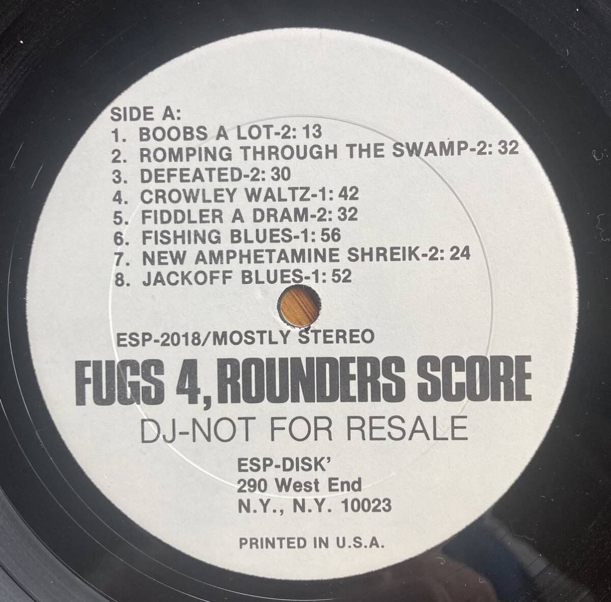 The Fugs, The Holy Modal Rounders / Fugs 4, Rounders Scoreの画像3