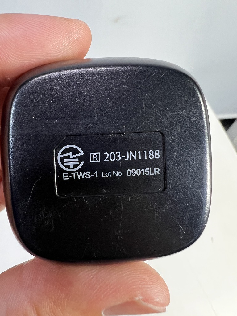 BTTWSL1 Bluetooth ワイヤレス イヤホン イヤフォン USED 中古 (R601-310の画像7