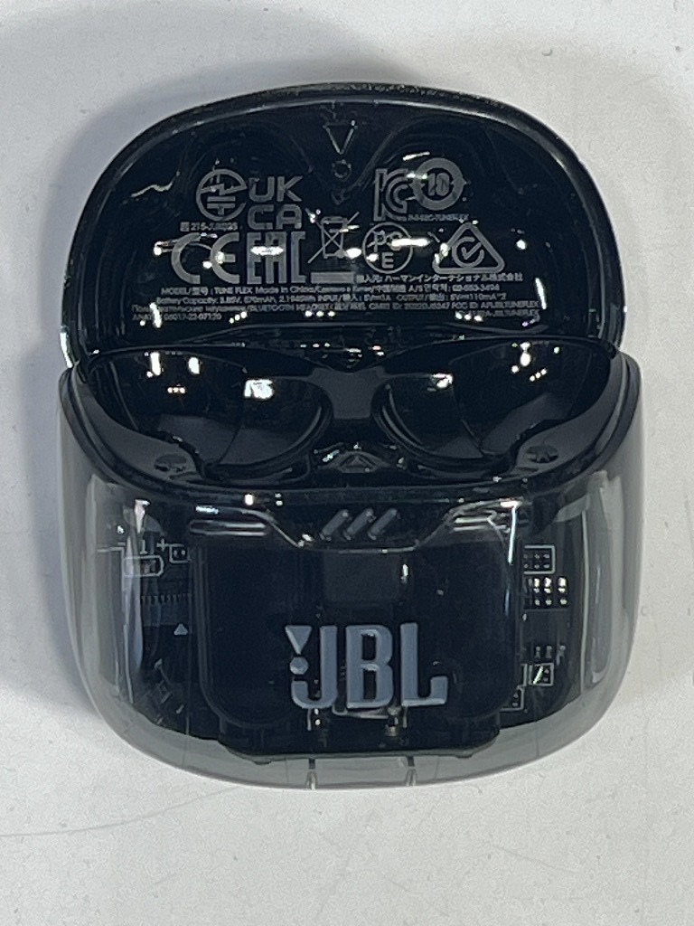 JBL TUNE FLEX Bluetooth ワイヤレス イヤホン イヤフォン ケースのみ USED 中古 (R601-373の画像6