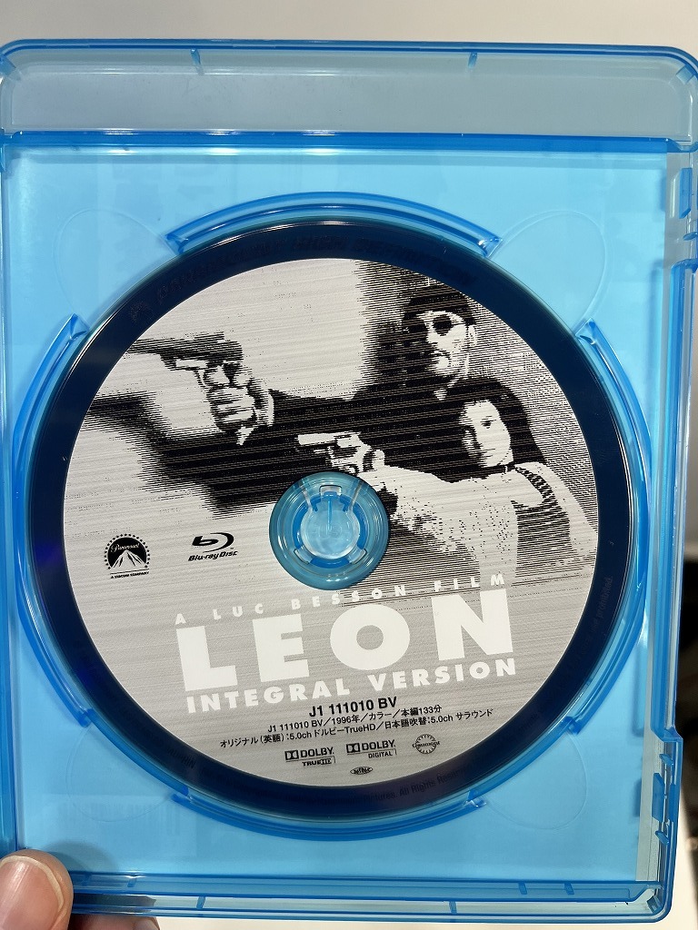 Blu-ray LEON レオン ジャン・レノ ナタリー・ポートマン リュック・ベッソン USED 中古 R604の画像3