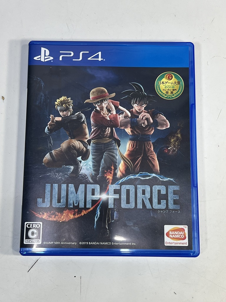 Play Station PlayStation PlayStation PS4 soft JUMP FORCE Jump force USED used R604