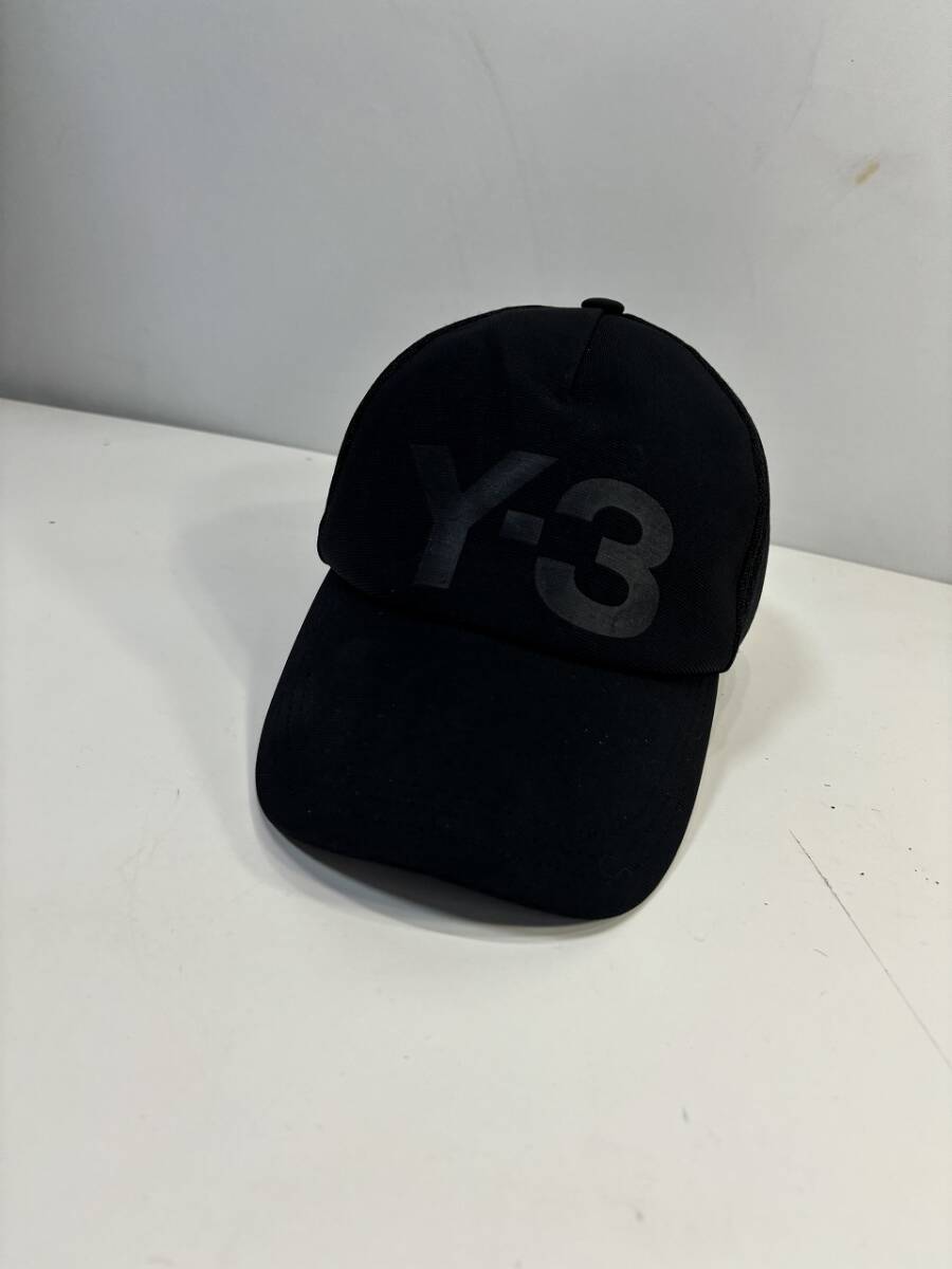 Y-3 ワイスリー キャップ 帽子 ブラック 黒 adidas Yohjiyamamoto ヨウジヤマモトの画像2