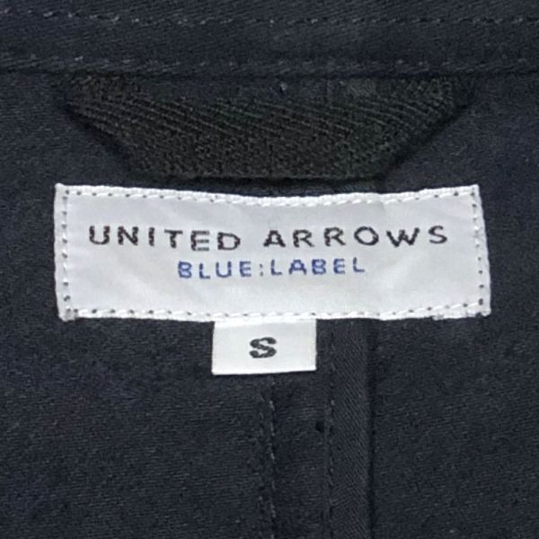 United Arrows Blue Label モールスキン テーラードジャケット S ネイビー ユナイテッドアローズ ブルーレーベル 紺_画像5