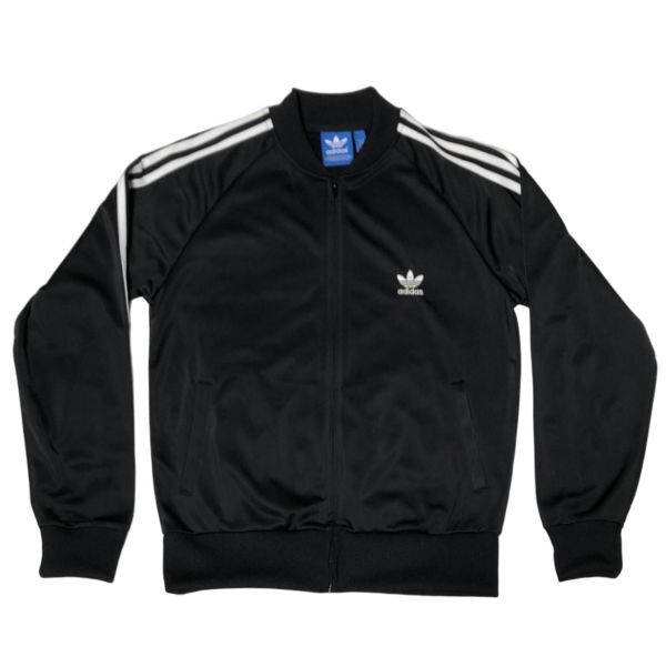 Adidas Originals ジャージ上下セット ブラック S アディダス オリジナルス トラックスーツ 黒 オールドスクール Old School HIP HOP_画像2