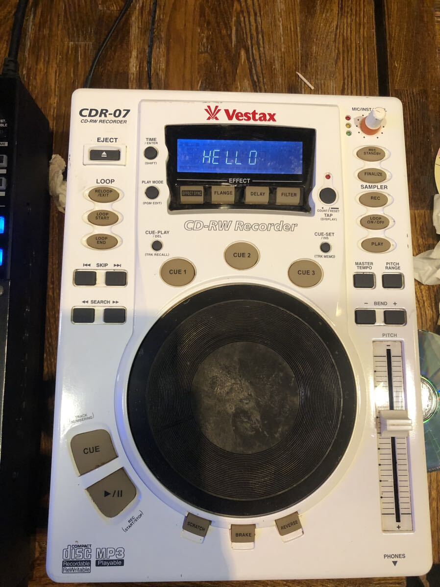 Vestaxbe start ksCDJ DJ for CD player Junk 