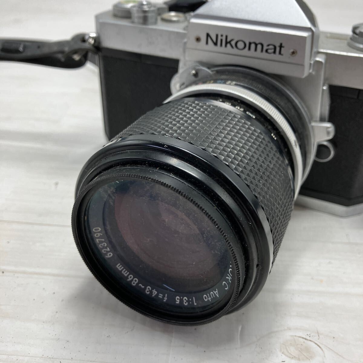 ニコン Nikon ニコマート Nikomat カメラ フィルムカメラ レンズ 一眼レフ 200M NIKKOR 43〜86mm 1：3.5 中古 中古品 ジャンク 現状お渡しの画像6
