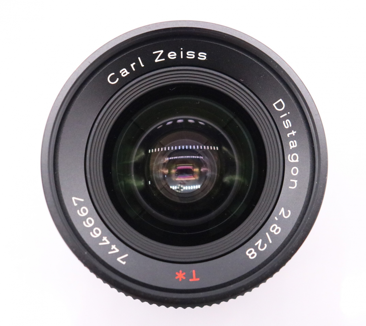 【ト滝】CONTAX コンタックス Carl Zeiss Distagon 2,8/28 レンズ カメラレンズ ブラック 収納袋 DE950DEM86
