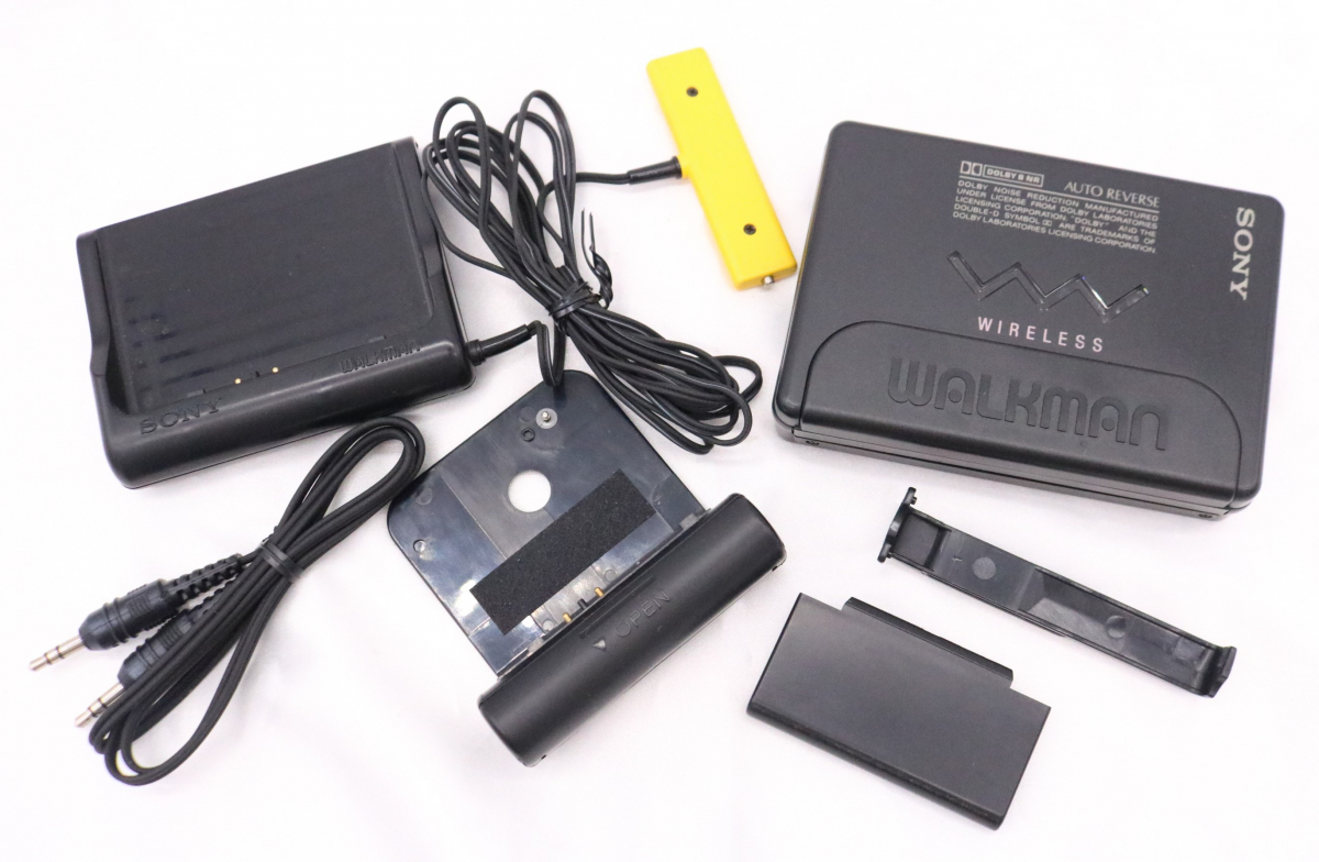 【ト滝】SONY WM-505 walkman ソニー ウォークマン カセットプレーヤー 元箱 取説 付属品 ブラック DS742DEM49の画像2