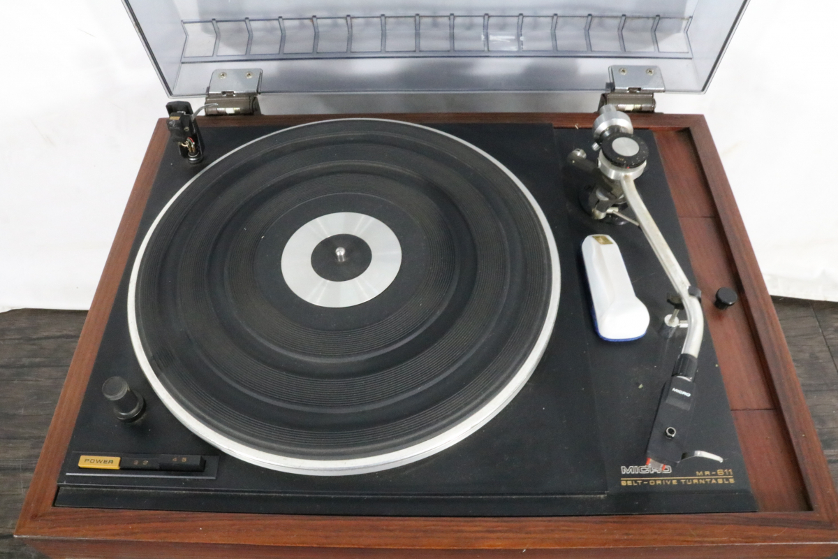 [to.] sale at that time Y49,800 MICRO micro . machine MR-611 belt Drive system turntable record player DS744DEW23