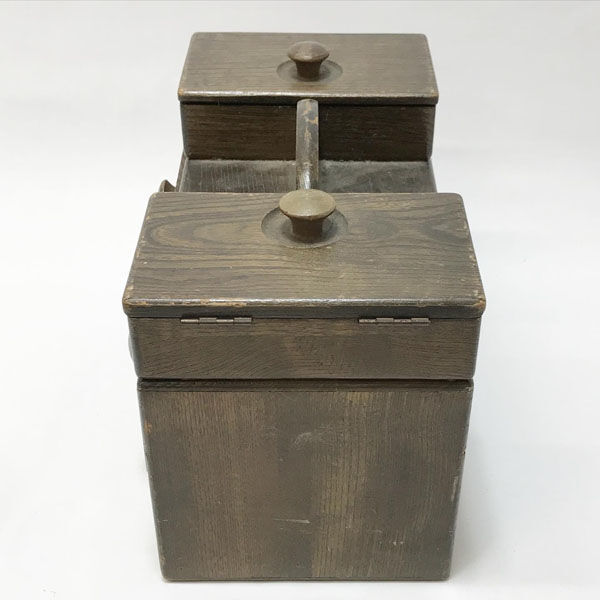 ■ 古い小引出 木製 裁縫箱 針箱 収納箱 現状品 昭和レトロ (0990013377)_画像2