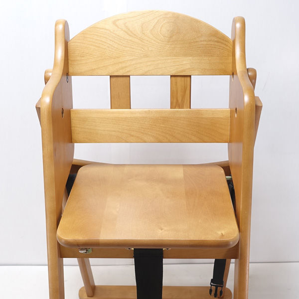 #. rice field woodworking place baby chair wooden folding high chair (0220483574)