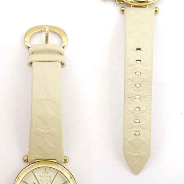 ■ ヴィヴィアンウエストウッド 腕時計 ゴールド ホワイト レディース クオーツ ORB VV-006whwh(0990013043)_画像5