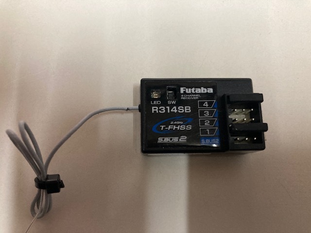 Futaba フタバ R314SB 2.4G T-FHSS レシーバーS.BUS2 ちょい訳ありの画像1