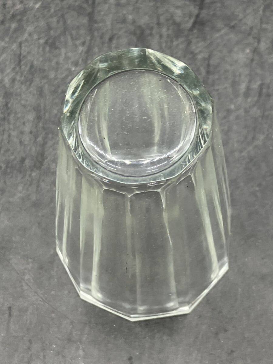 p040804 昭和レトロ タンブラーグラス ガラスコップ アンティーク ガラス コップ の画像3