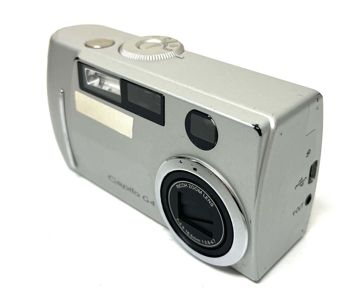 RICOH リコー デジタルカメラ Caplio G4 コンパクトカメラ デジカメ 箱 付属品有り 0417①の画像4