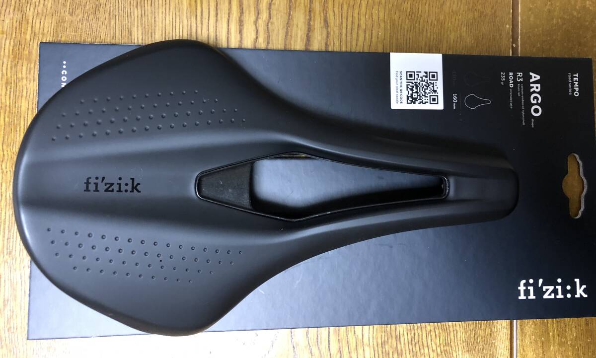 ★送料無料！Fizik(フィジーク)ARGO TEMPO R3 kiumレール ブラック 160ｍｍ ブラック ☆美品の画像3