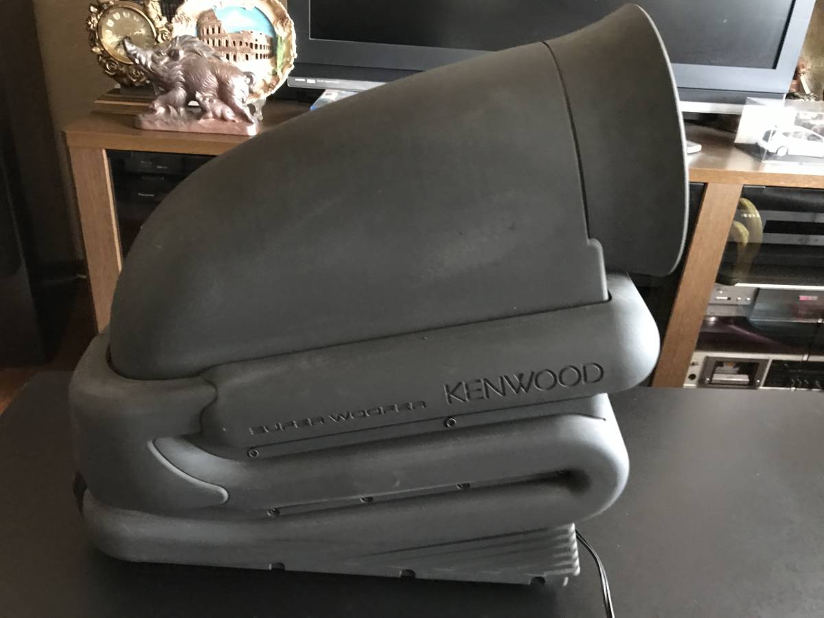  Kenwood KENWOOD super subwoofer SW-500 rare - used operation has been confirmed . cheap 