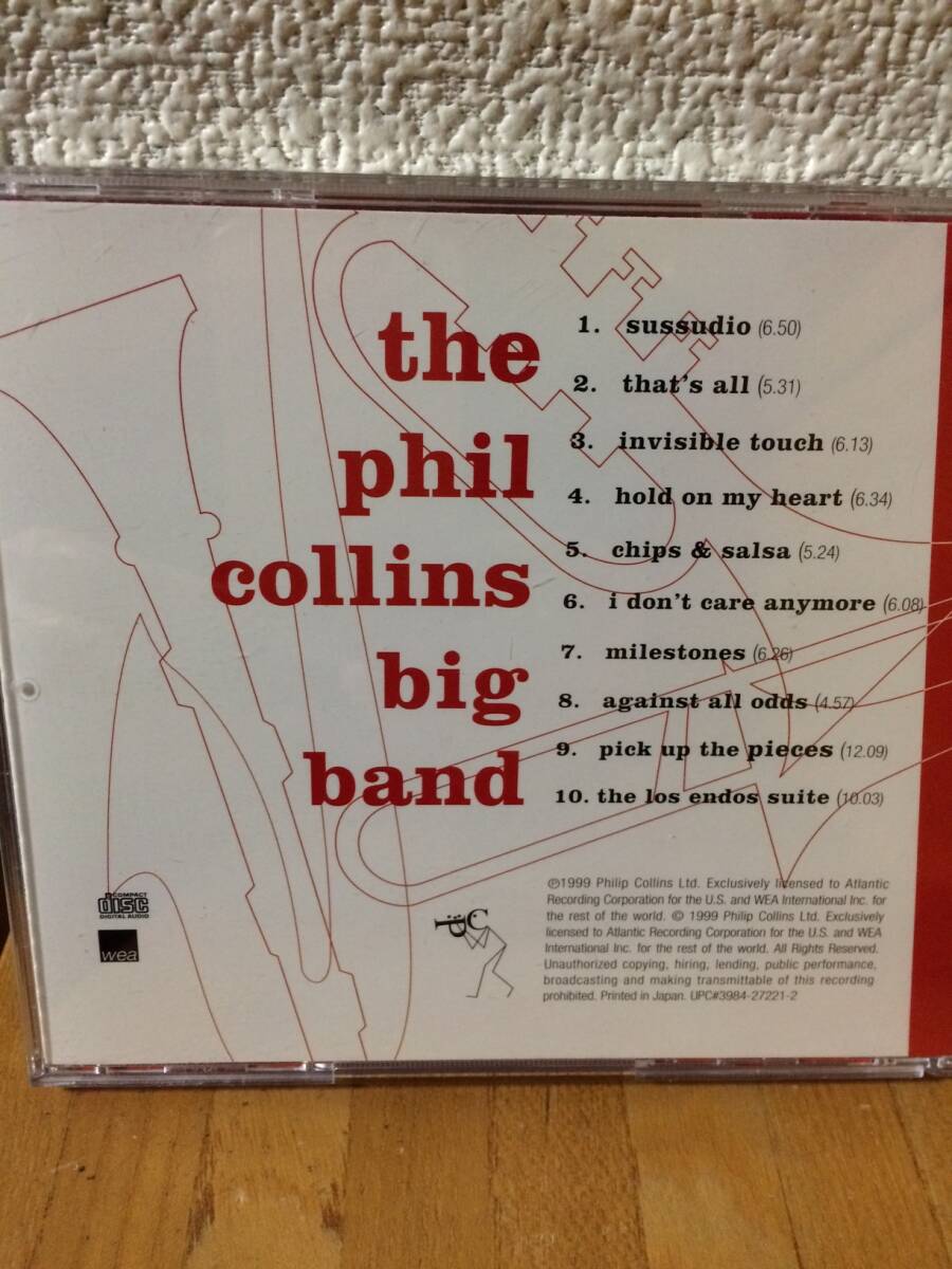 The Phil Collins Big Band 「A Hot Night In Paris」CD_画像2