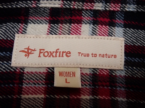 FoxFire climbing shirt *L^ Foxfire / outdoor / mountain climbing /24*4*1-32