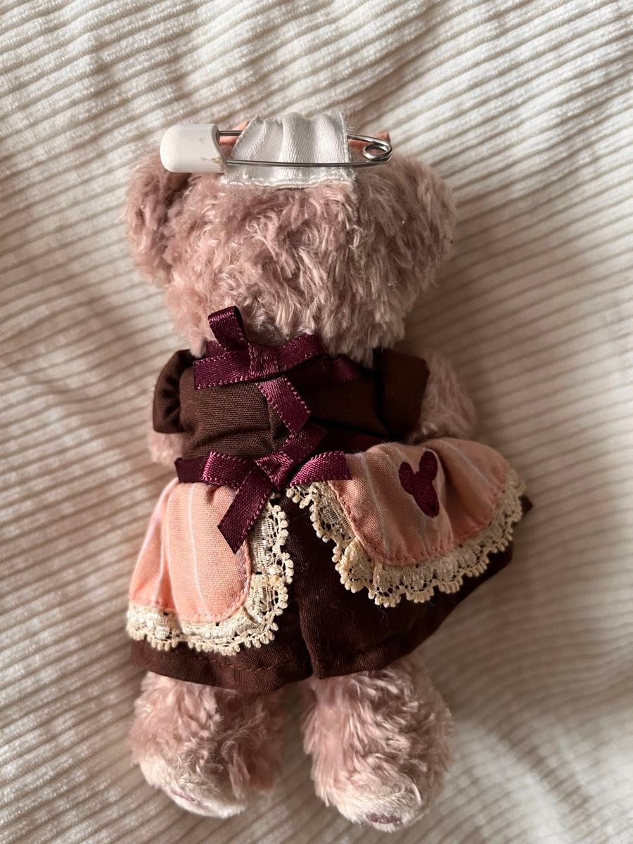 ディズニー ぬいぐるみバッジ ダッフィー シェリーメイ TDS ディズニー ぬいぐるみバッジ ダッフィー シェリーメイ TDS