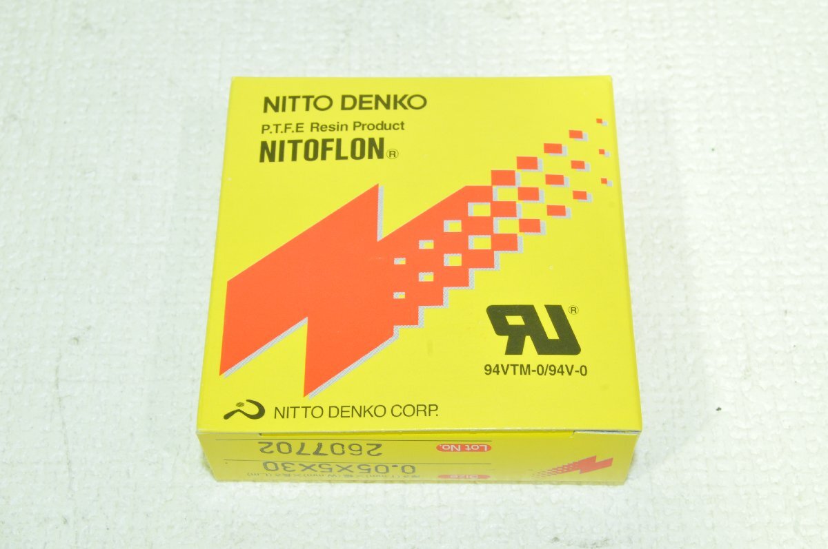 [ не использовался товар ] Saitama departure Nitto электрик фтор полимер плёнка nito фреон 900UL 20 шт. комплект JR MM
