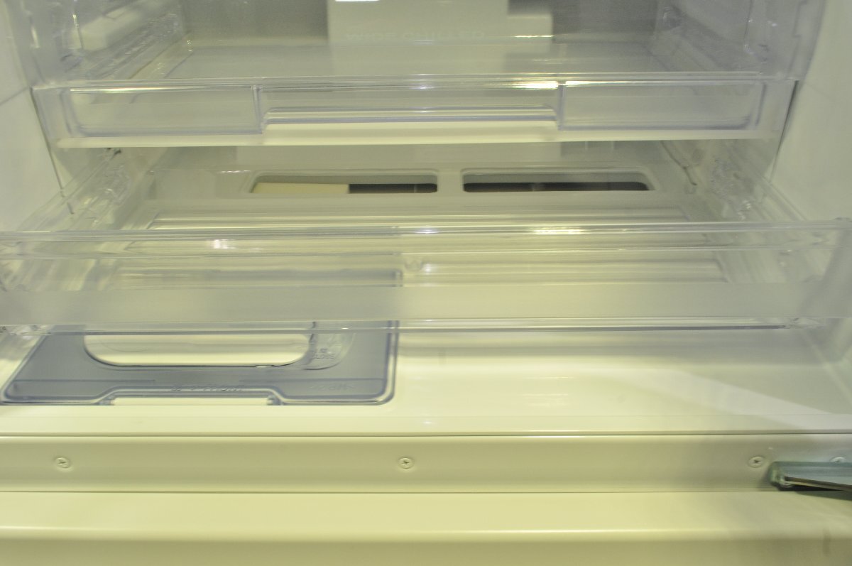 【美品】埼玉発 三菱電機 ノンフロン冷凍冷蔵庫 MR-C33H-W1 330L/63kg 2023年製 MM YKの画像8