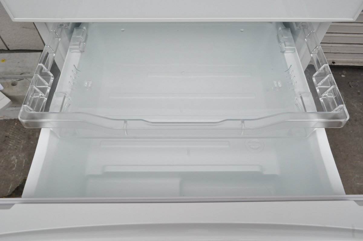 【美品】埼玉発 TOSHIBA ノンフロン冷凍冷蔵庫 GR-T41GXH 411L/88kg 2021年製 MM YKの画像9