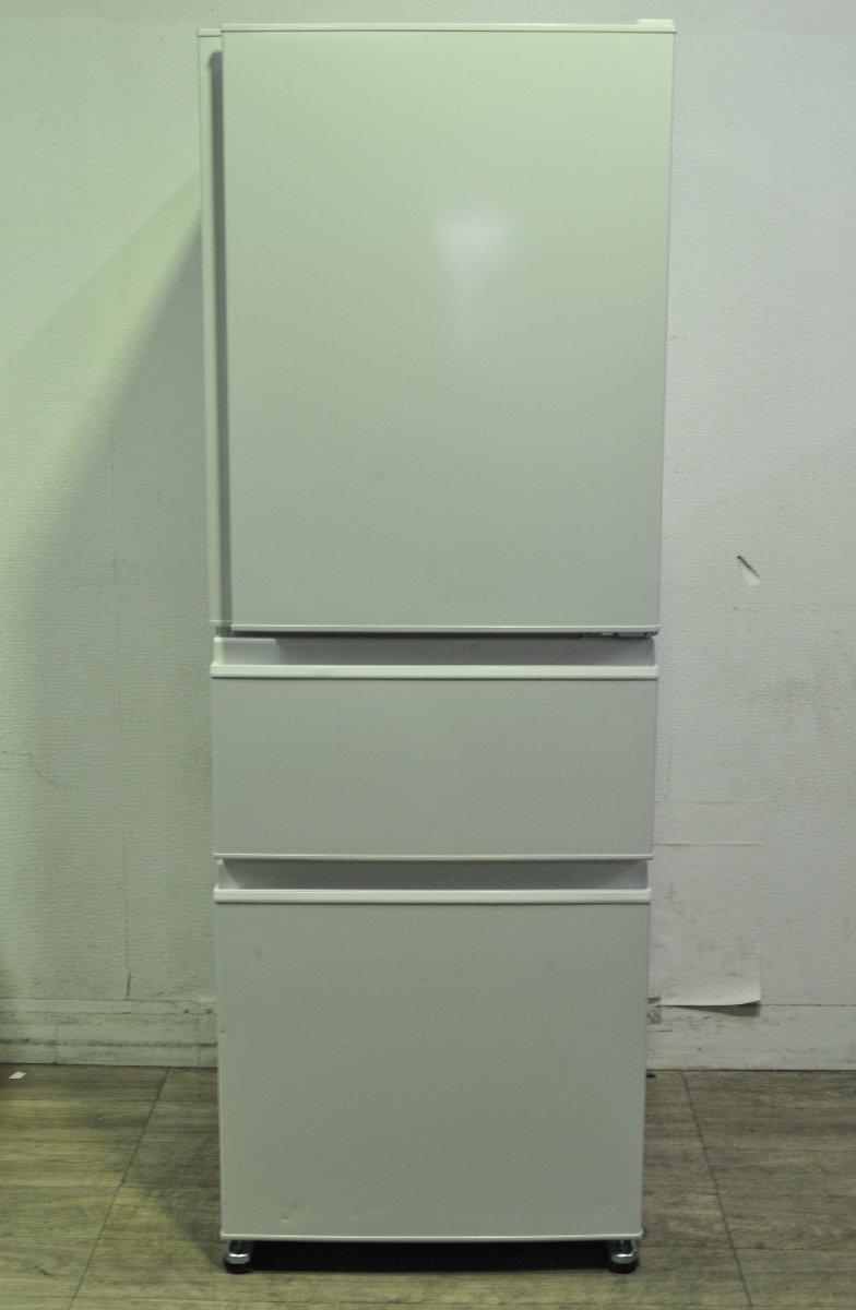 【美品】埼玉発 三菱電機 ノンフロン冷凍冷蔵庫 MR-C33H-W1 330L/63kg 2023年製 MM YKの画像1