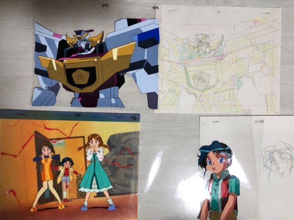 新世紀GPXサイバーフォーミュラ セル画 背景セット 菅生あすか さ行 新世紀GPXサイバーフォーミュラ セル画 背景セット 菅生あすか さ行