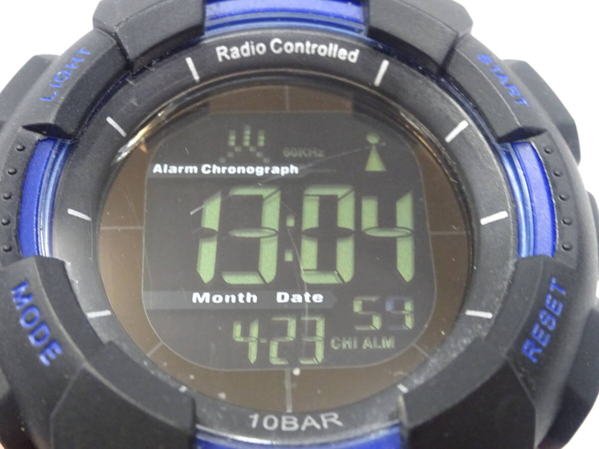 (つ-U-586)DASH 腕時計 ADWW15039RCSOL デジタル ソーラー 動作品 中古_画像5