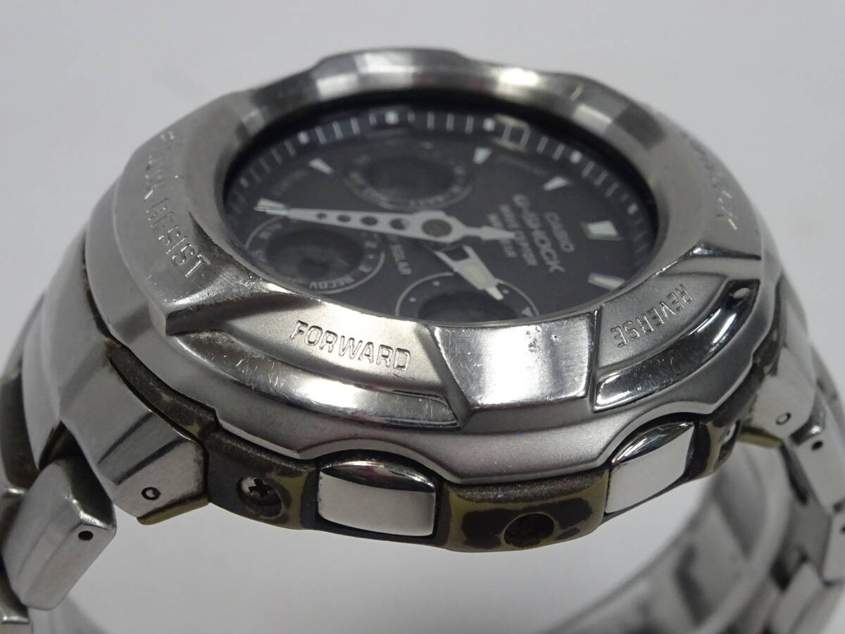 (つ-U-600)G-SHOCK ジーショック 腕時計 GW-1800DJ デジタル/アナログ タフソーラー CASIO カシオ 動作品 中古の画像3