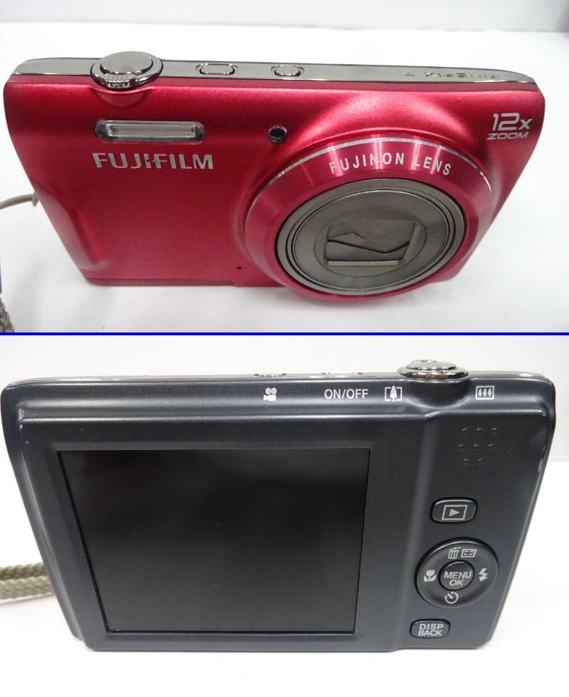 (つ-T-53) Canon IXYDIGITAL600/FUJIFILM FinePixT500/Nikon COOLPIXA100 デジタルコンパクトカメラ まとめて デジカメ 難あり 中古品の画像5
