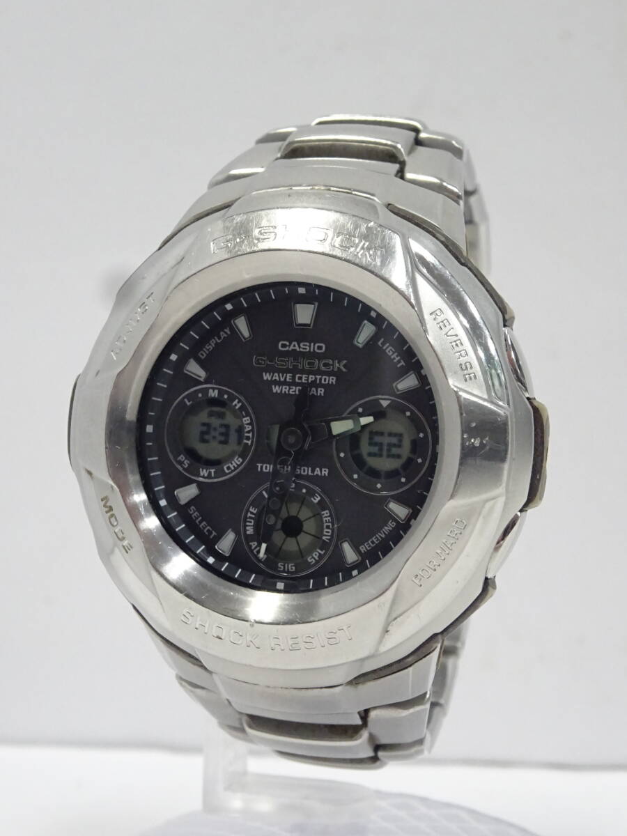 (つ-U-600)G-SHOCK ジーショック 腕時計 GW-1800DJ デジタル/アナログ タフソーラー CASIO カシオ 動作品 中古の画像1