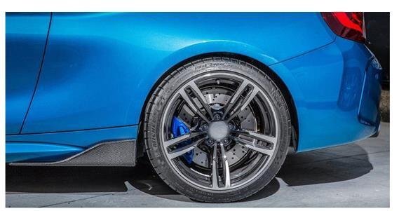 BMW F87 M2 車種専用 サイドステップスポイラースカート 2個セット カーボン製_画像4