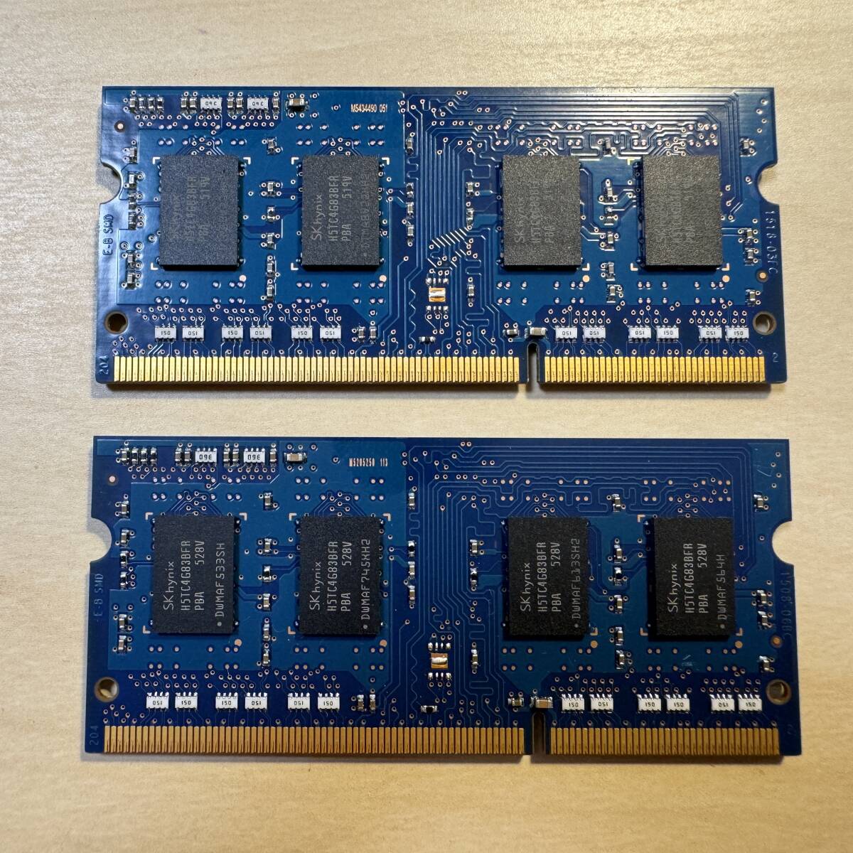 [ free shipping!]DDR3 SO-DIMM 8GB(4GB2 sheets set ) SK hynix HMT451S6BFR8A-PB [DDR3-1600 PC3L-12800 1.35V] Mac operation verification settled 