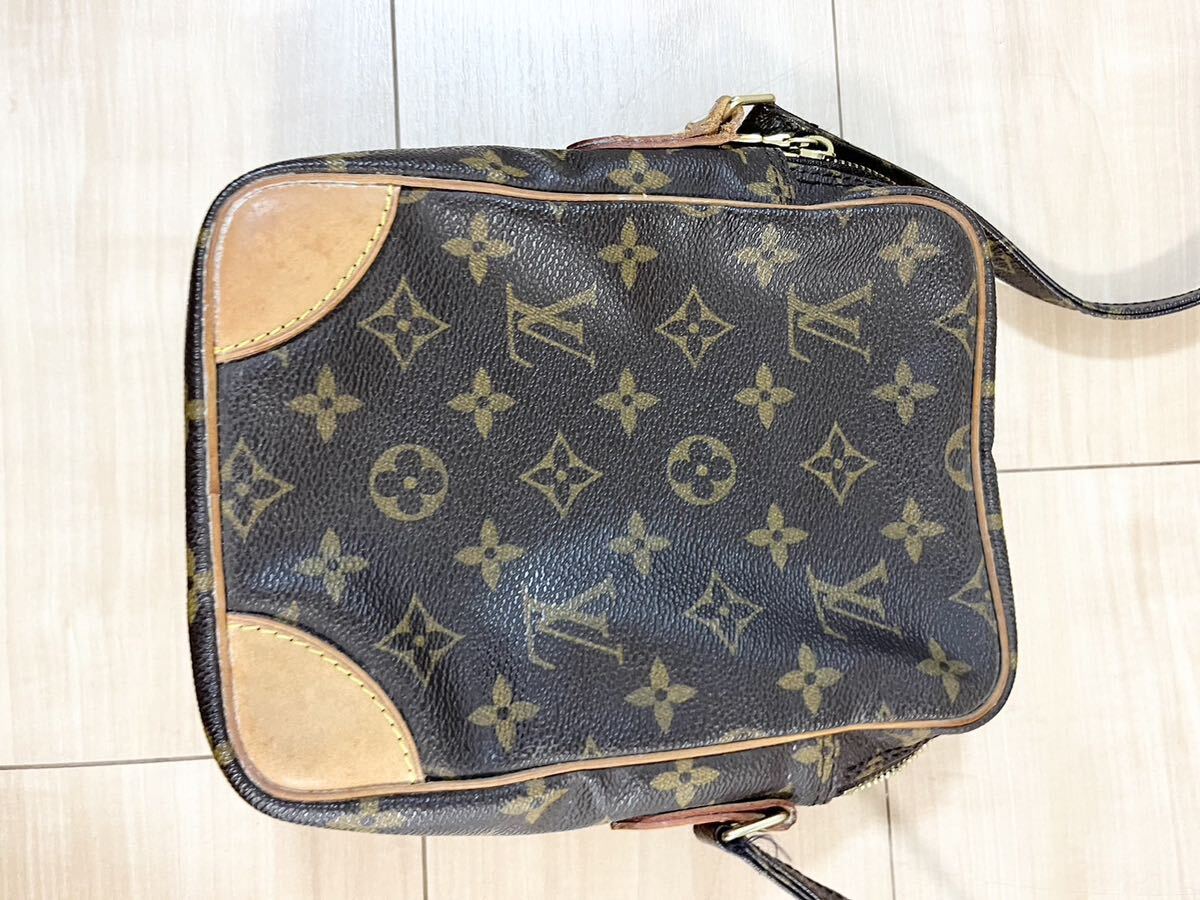 【used品】 LOUIS VUITTON ルイヴィトン モノグラム アマゾン クロスボディ ショルダーバッグ 斜め掛けかばん ブラウン系の画像7