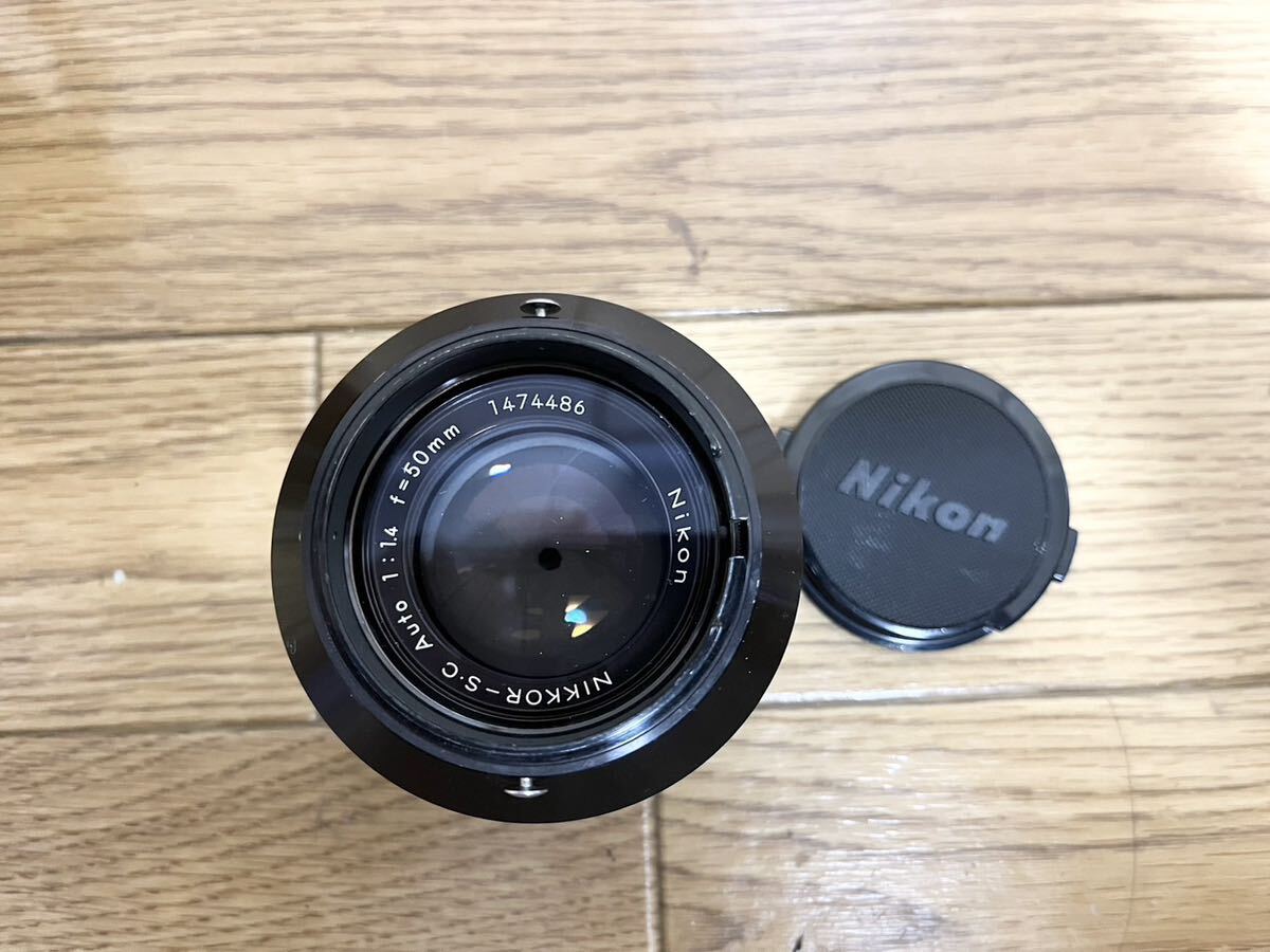 【希少品】Nikon ニコン F2 本体 レンズ 50mm 1:1.4 AS-1 一眼レフ 現状品_画像7