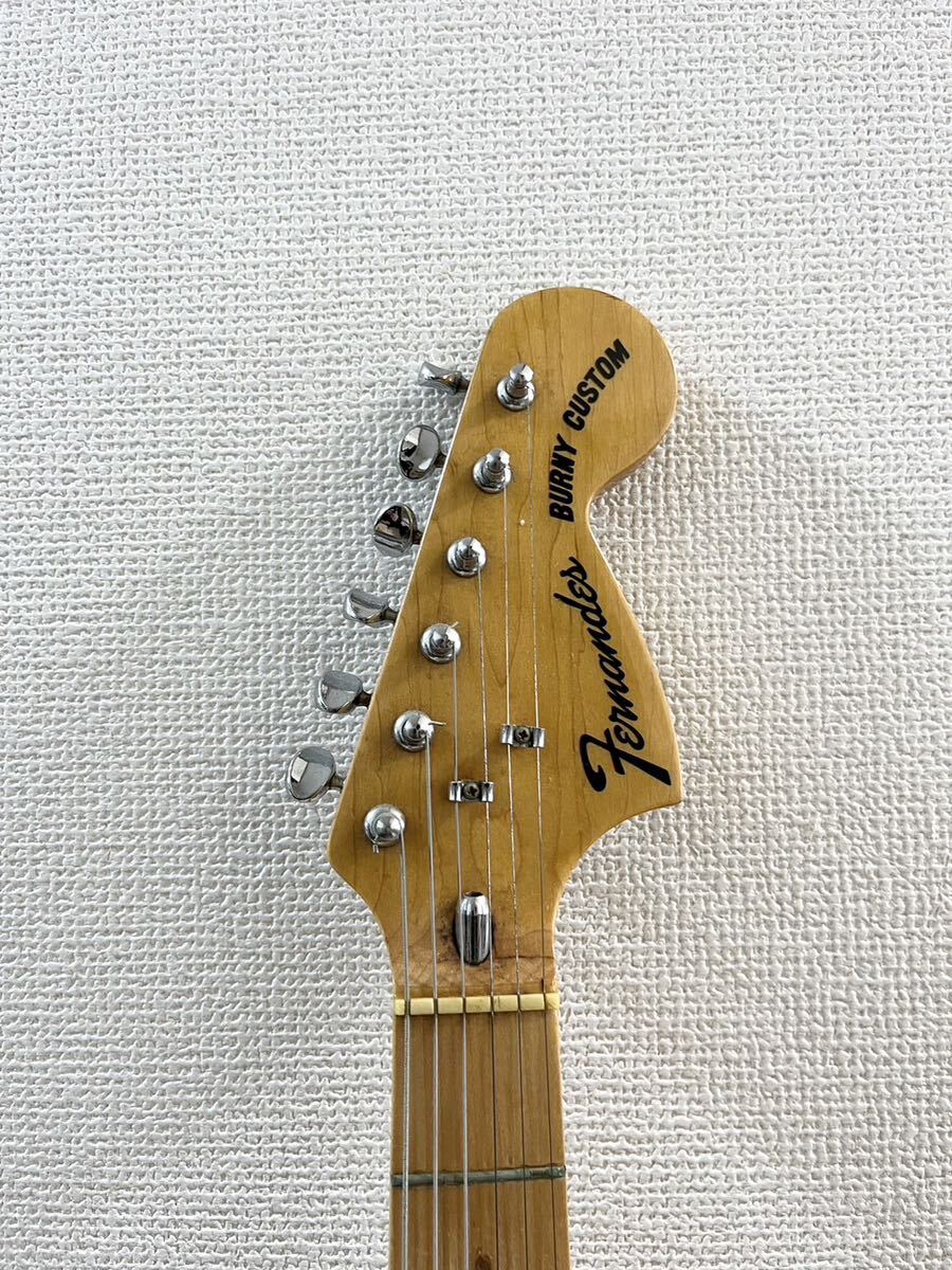 【希少品】FERNANDES フェルナンデス BURNY CUSTOM エレキギター バーニーカスタム 楽器 弦楽器の画像2