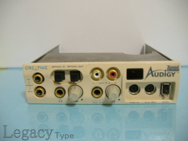 【Creative Sound Blaster Audigy Live! Drive IR I/O Front Panel SB0010】_画像2