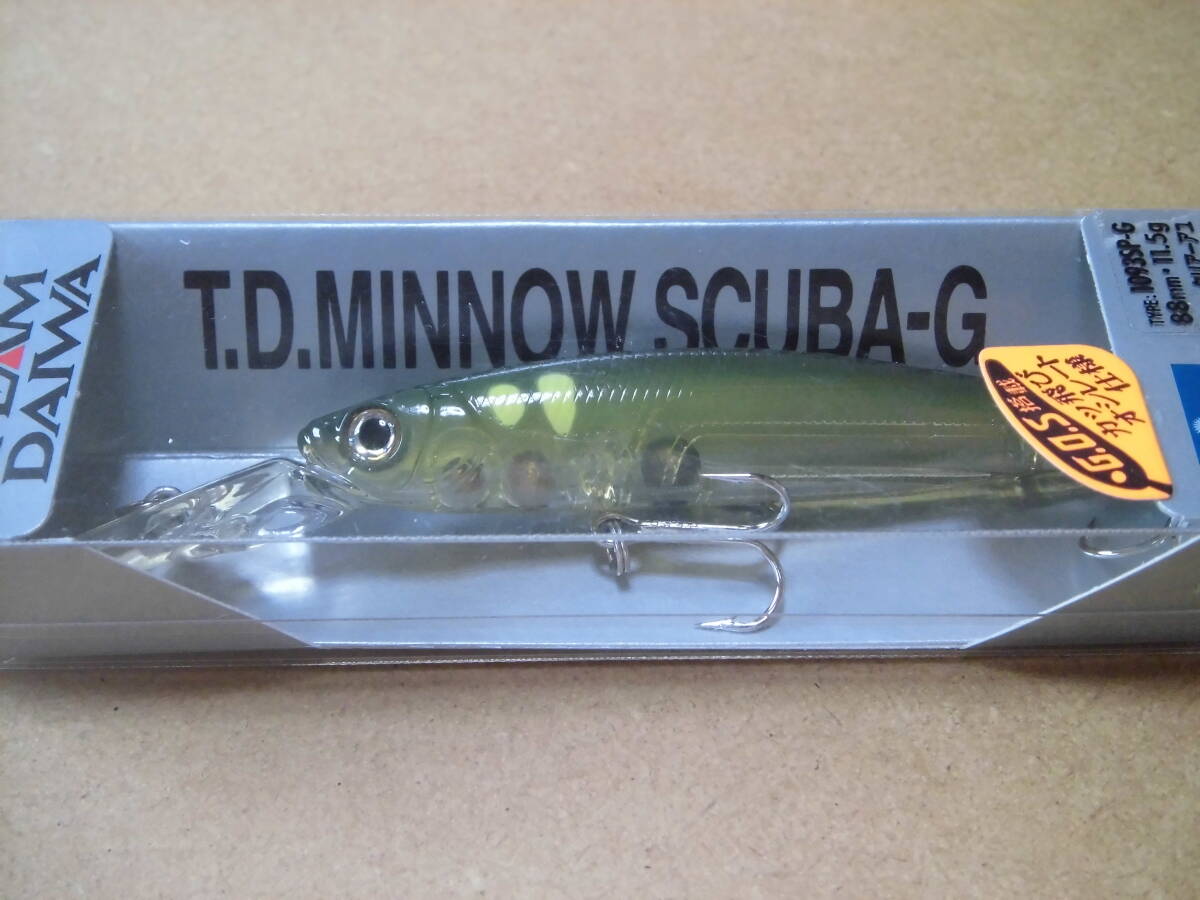 ★新品・ダイワ TDミノー スクーバ 1093SP-G T.D. MINNOW SCUBA★クリアーアユ1の画像4