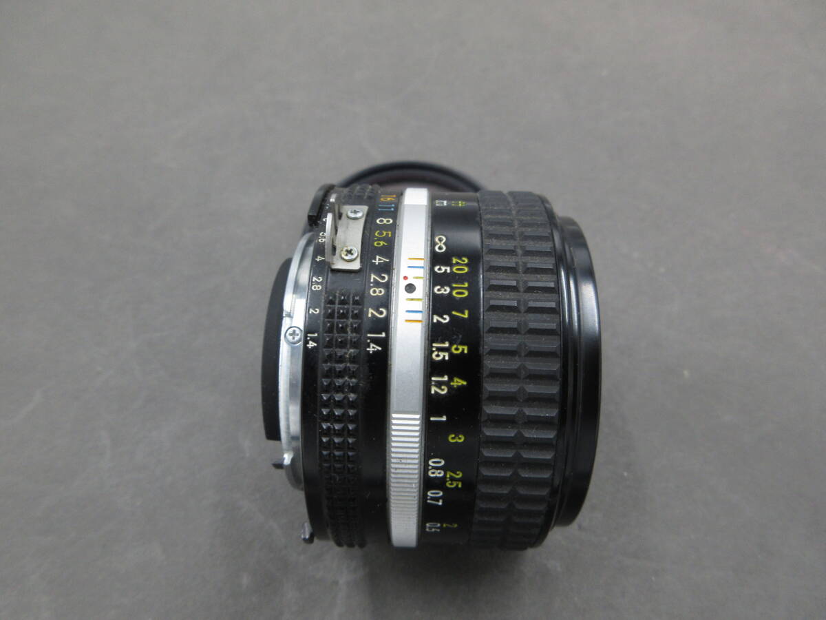 極美品 NIKKOR 50mm f1.4 Ai-S レンズの画像2