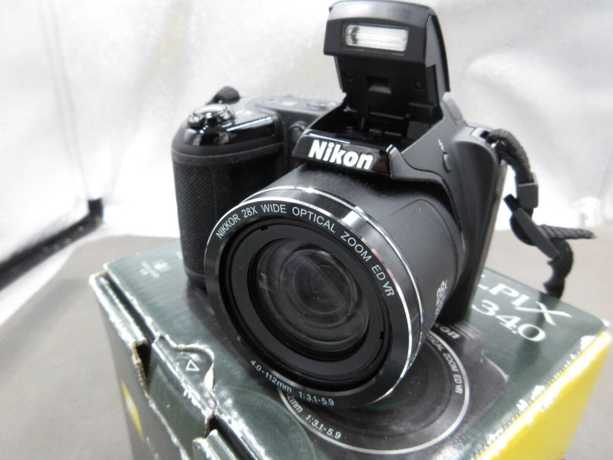 極美品 完動 Nikon COOLPIX L340 ニコン コンパクトデジタルカメラ クールピクスの画像1