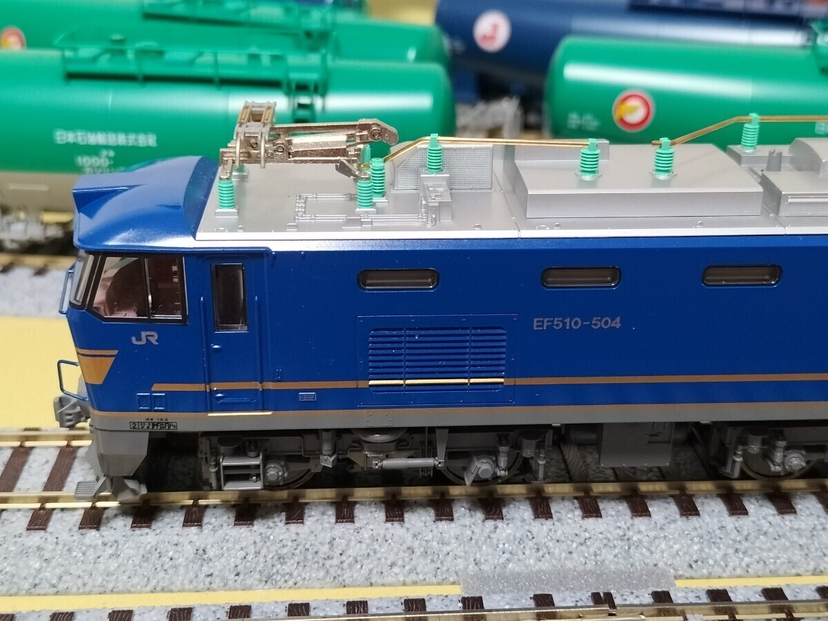 KATO HO EF510 blue JR cargo locomotive 1-315 HO gauge EF510-504