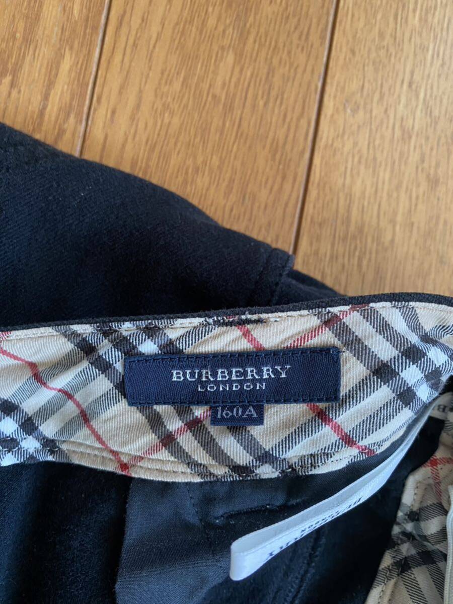 バーバリー　Burberry パンツ　ブラック　女の子　160_画像5