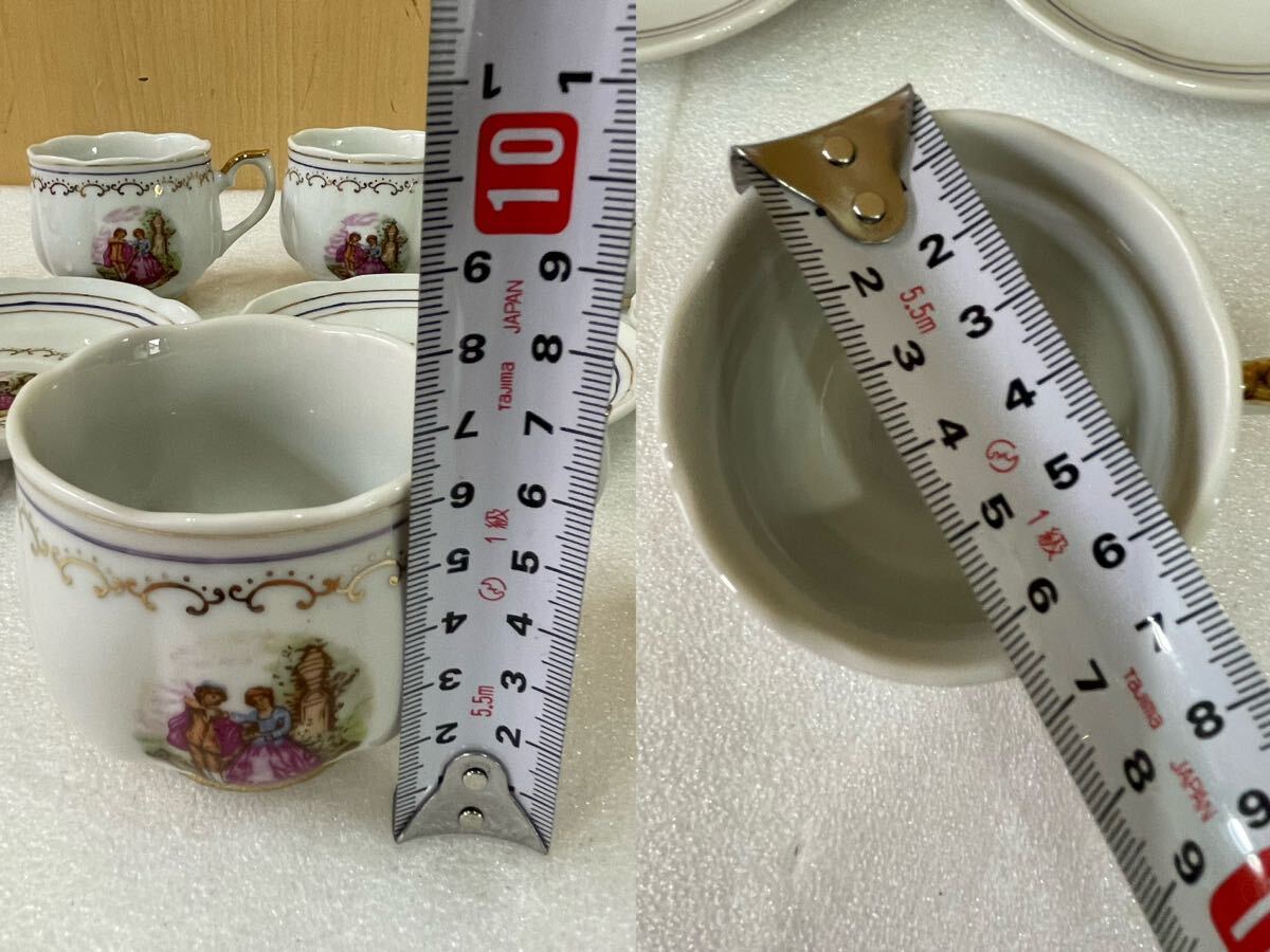 RM7730 洋食器 CHINA 金彩 花柄ティーカップ 茶器 コーヒーカップ カップ 0408_画像6