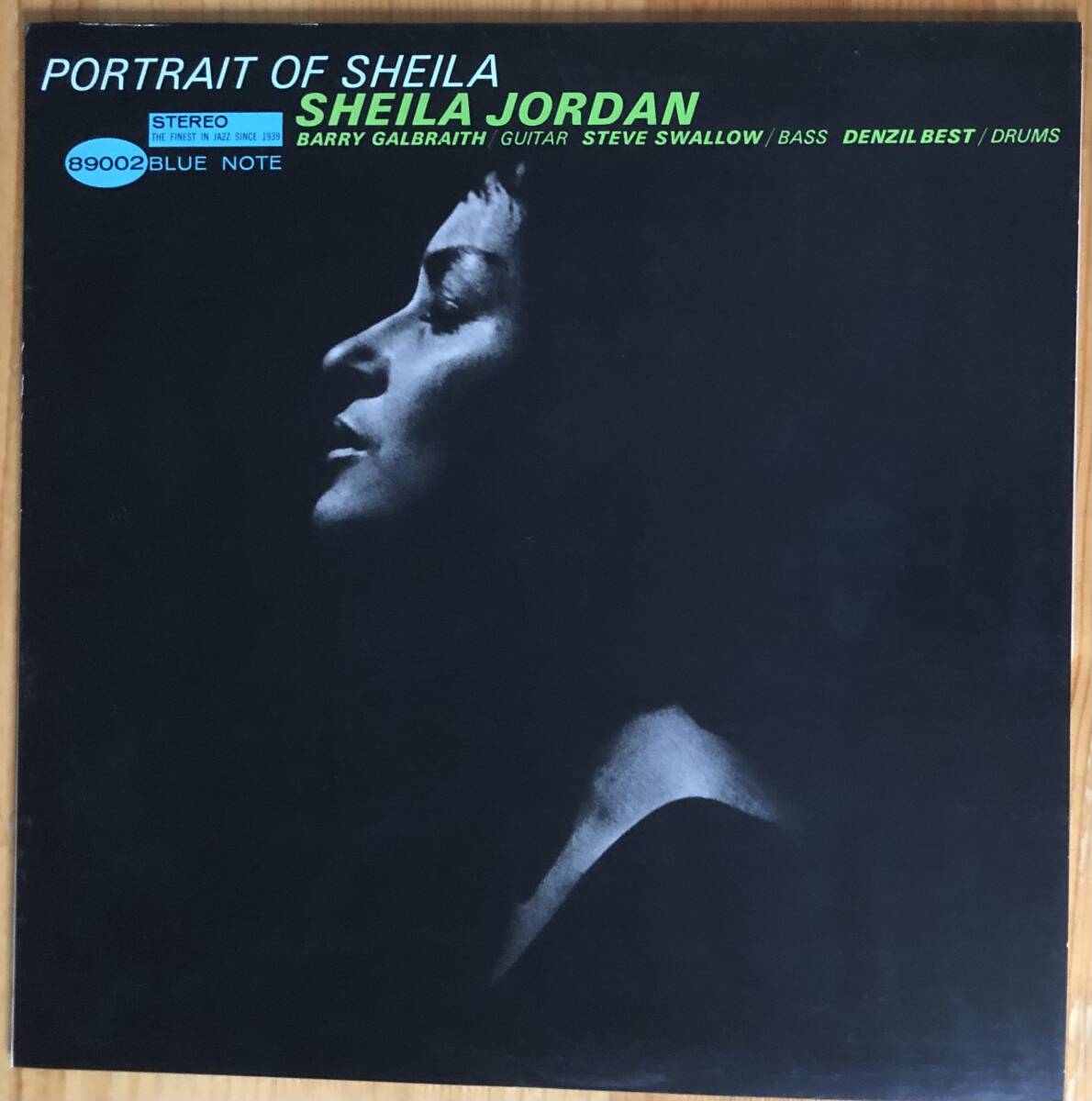 美盤 見本盤 SHEILA JORDAN シェイラ・ジョーダン / PORTRAIT OF SHEILA LP レコード blue note GXH-3503の画像1